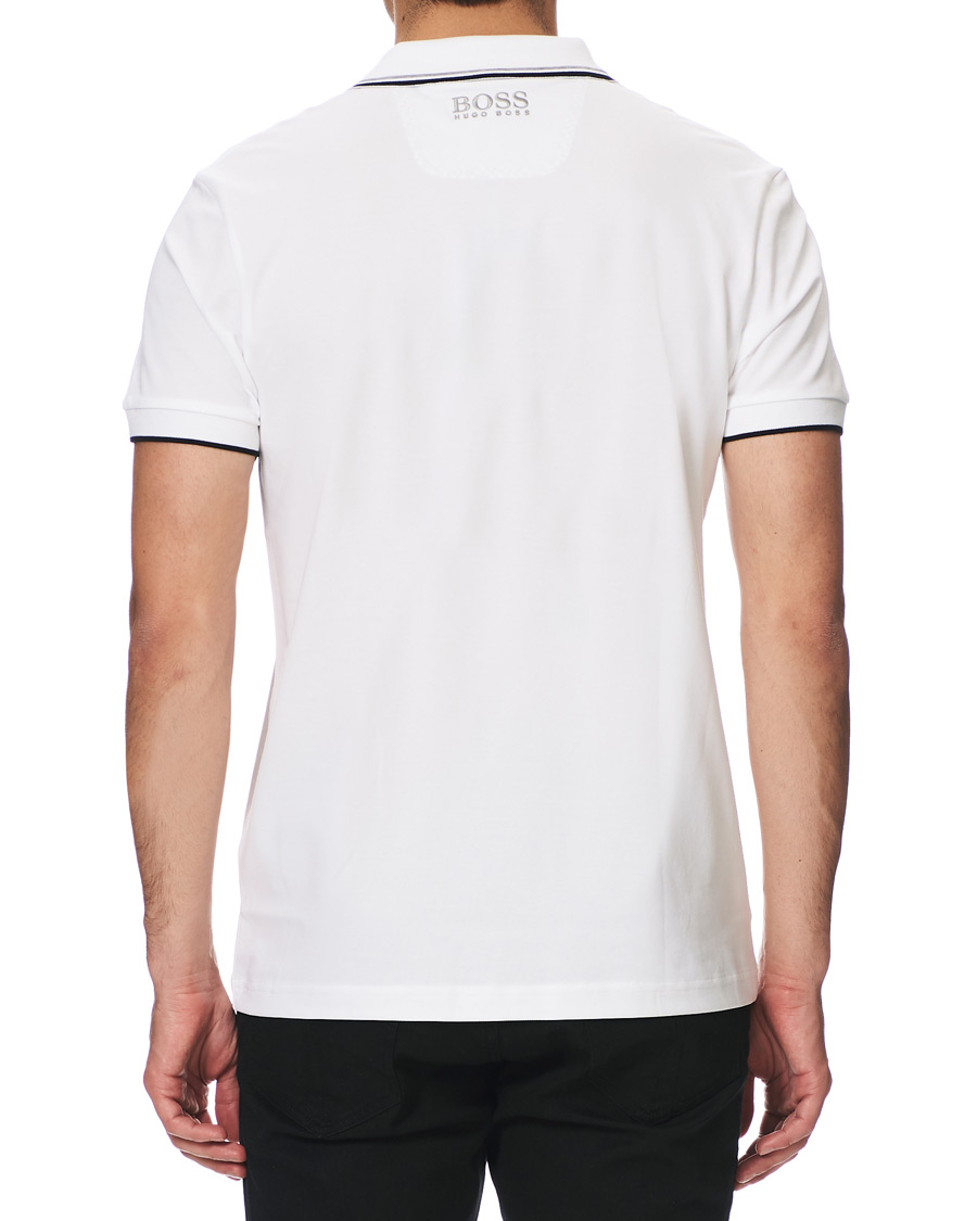 Homme | Polos | BOSS GREEN | BOSS Athleisure Paddy Pro Polo White