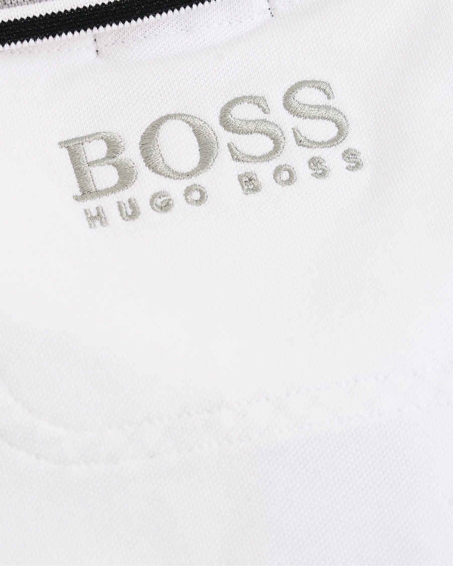 Homme | Polos | BOSS GREEN | BOSS Athleisure Paddy Pro Polo White