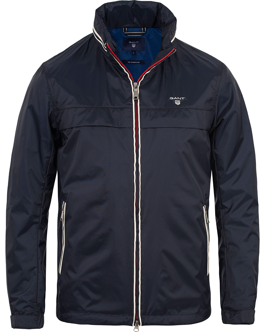 Homme | Manteaux Et Vestes | GANT | The Windbreaker Jacket Evening Blue