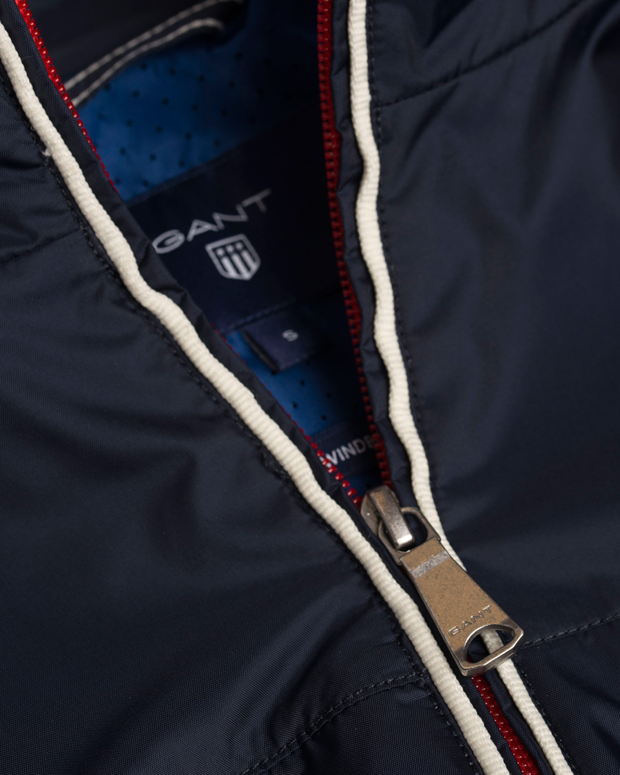 Homme | Manteaux Et Vestes | GANT | The Windbreaker Jacket Evening Blue