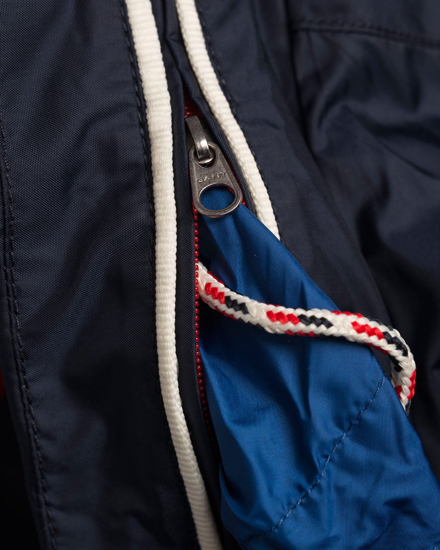 Homme | Manteaux Et Vestes | GANT | The Windbreaker Jacket Evening Blue