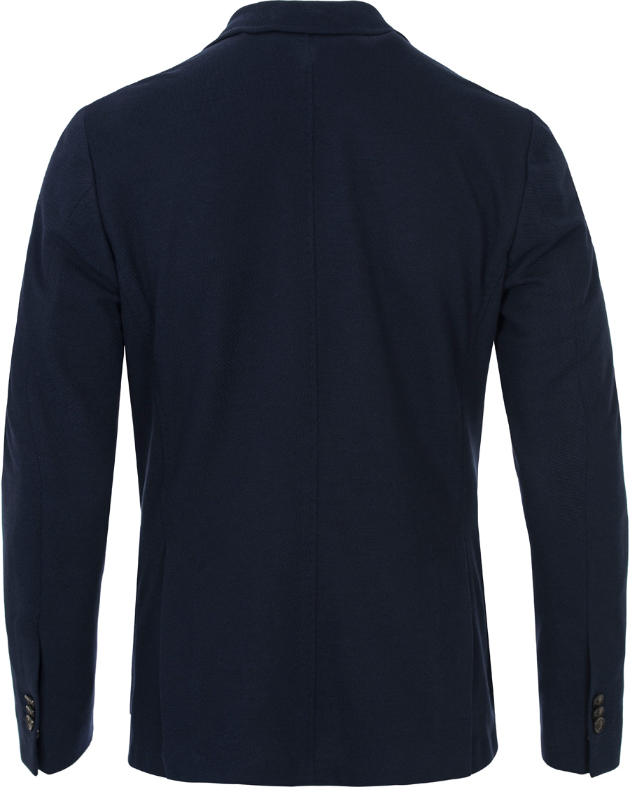 Homme | Blazers | GANT | The Jersey Weekender Fit Blazer Marine