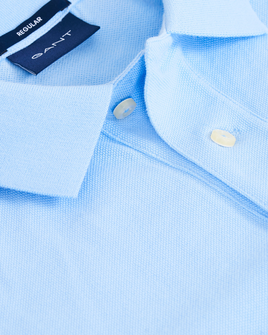 Homme | Polos | GANT | The Original Polo Capri Blue