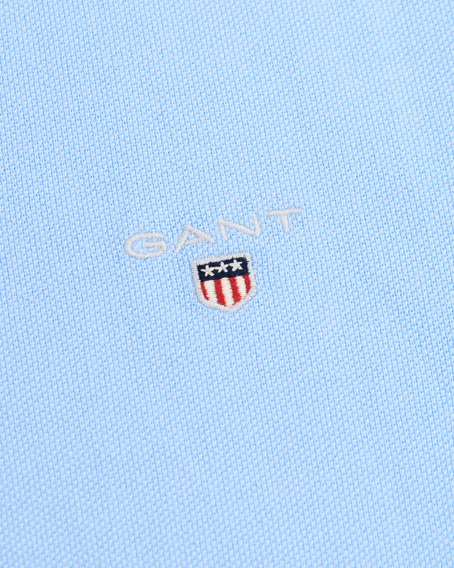 Homme | Polos | GANT | The Original Polo Capri Blue