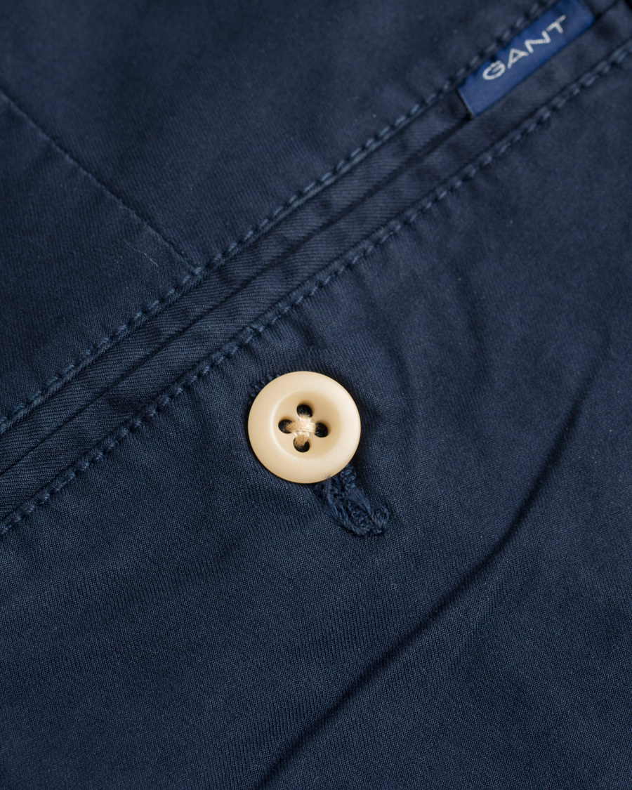 Homme | Shorts | GANT | Summer Chino Shorts Evening Blue