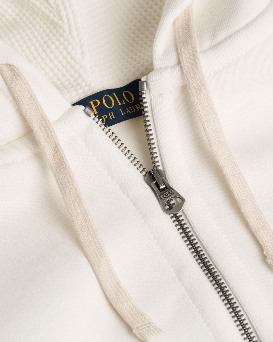 Heren | Truien | Polo Ralph Lauren | Full Zip Hoodie Deckwash White