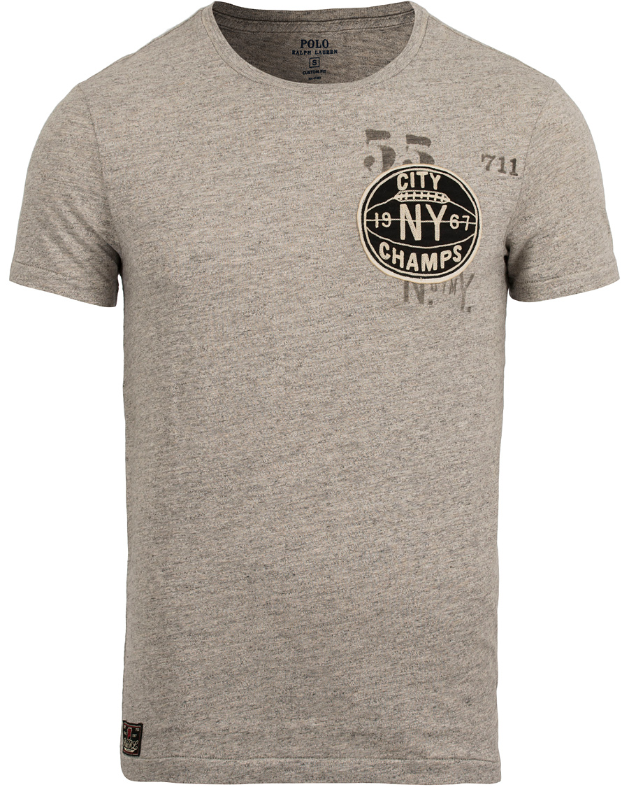 Heren | T-shirts | Polo Ralph Lauren | Custom Fit Basketball Printed Tee Loft Heather