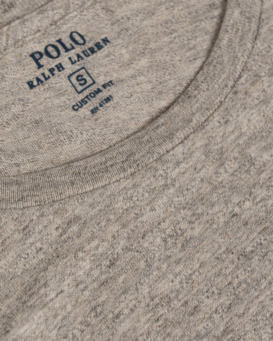 Heren | T-shirts | Polo Ralph Lauren | Custom Fit Basketball Printed Tee Loft Heather