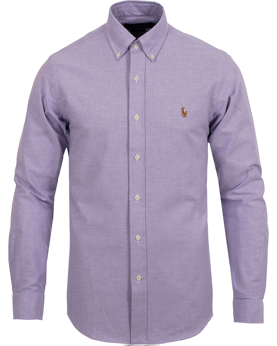 Homme | Chemises | Polo Ralph Lauren | Slim Fit Oxford Stretch Shirt Violet