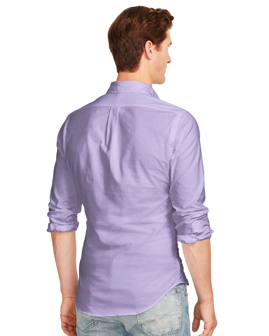 Homme | Chemises | Polo Ralph Lauren | Slim Fit Oxford Stretch Shirt Violet