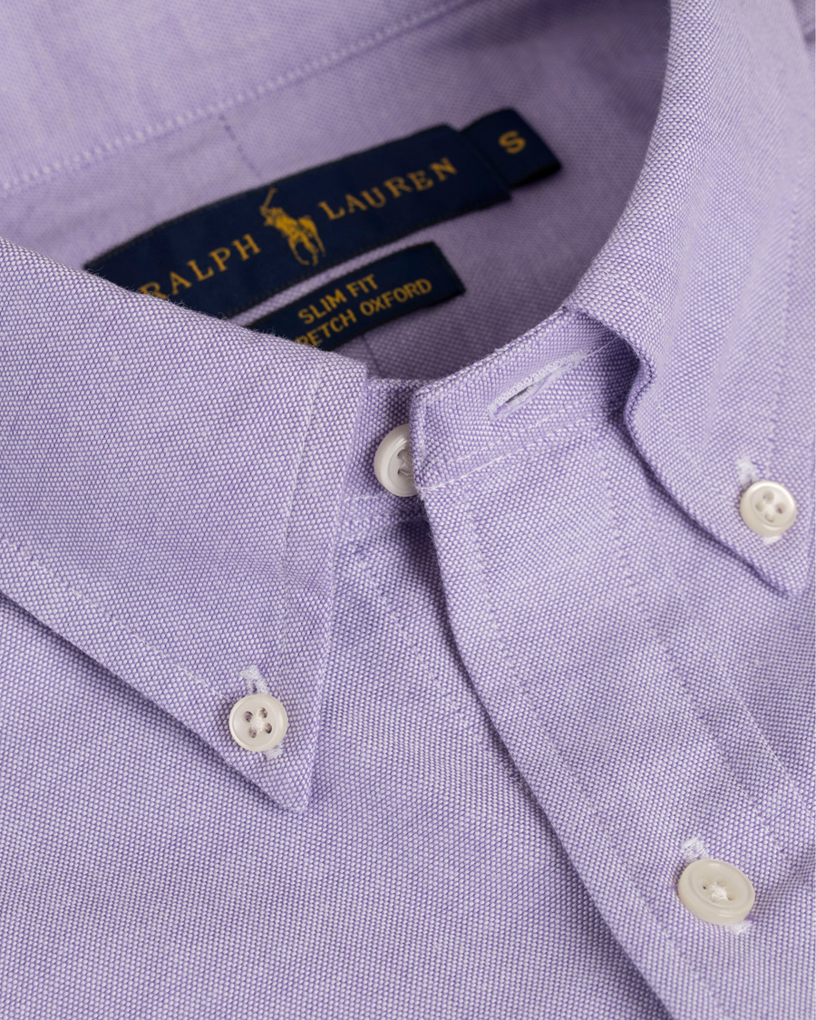 Homme | Chemises | Polo Ralph Lauren | Slim Fit Oxford Stretch Shirt Violet
