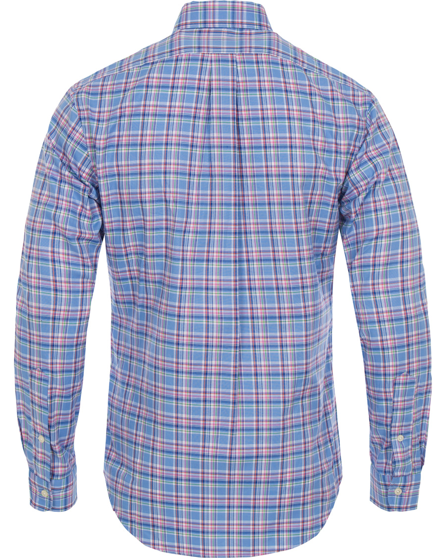 Heren | Overhemden | Polo Ralph Lauren | Slim Fit Luxury Oxford Shirt Blue/Orange