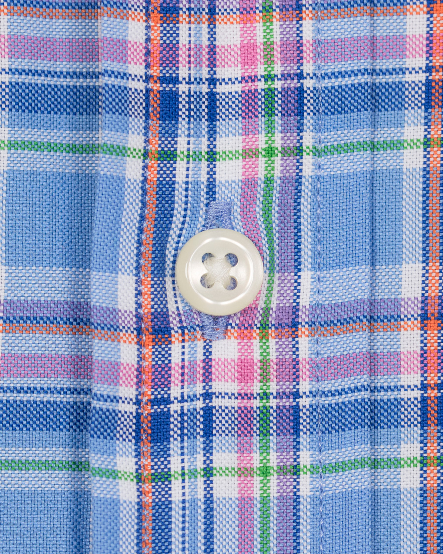 Heren | Overhemden | Polo Ralph Lauren | Slim Fit Luxury Oxford Shirt Blue/Orange