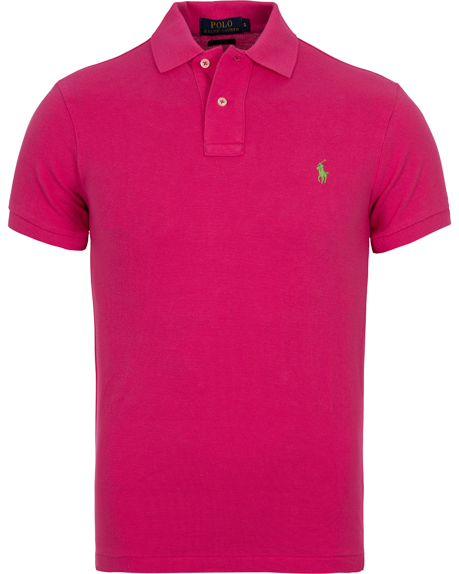 Homme | Polos | Polo Ralph Lauren | Slim Fit Polo Ultra Pink