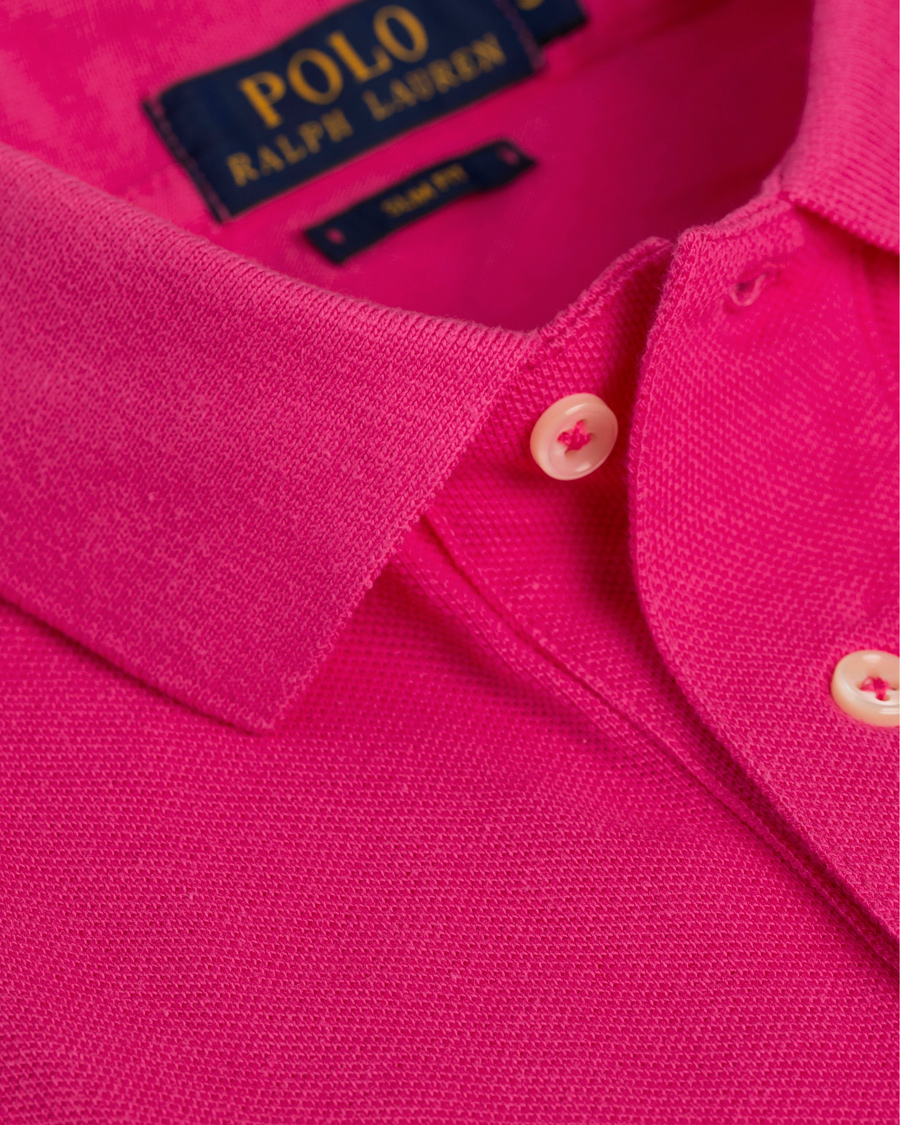 Homme | Polos | Polo Ralph Lauren | Slim Fit Polo Ultra Pink