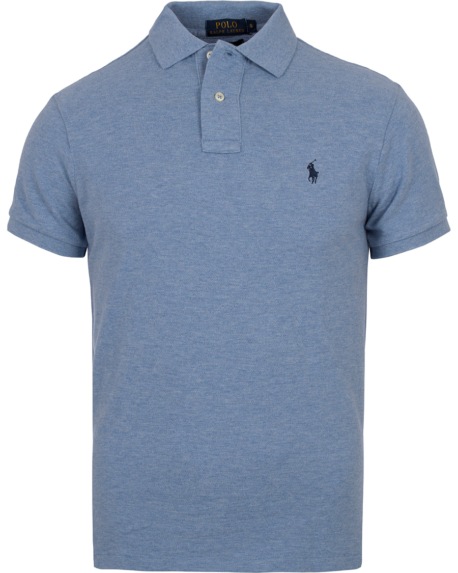 Homme | Polos | Polo Ralph Lauren | Custom Fit Polo Jamacia Heather