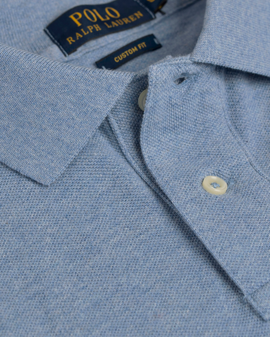 Homme | Polos | Polo Ralph Lauren | Custom Fit Polo Jamacia Heather