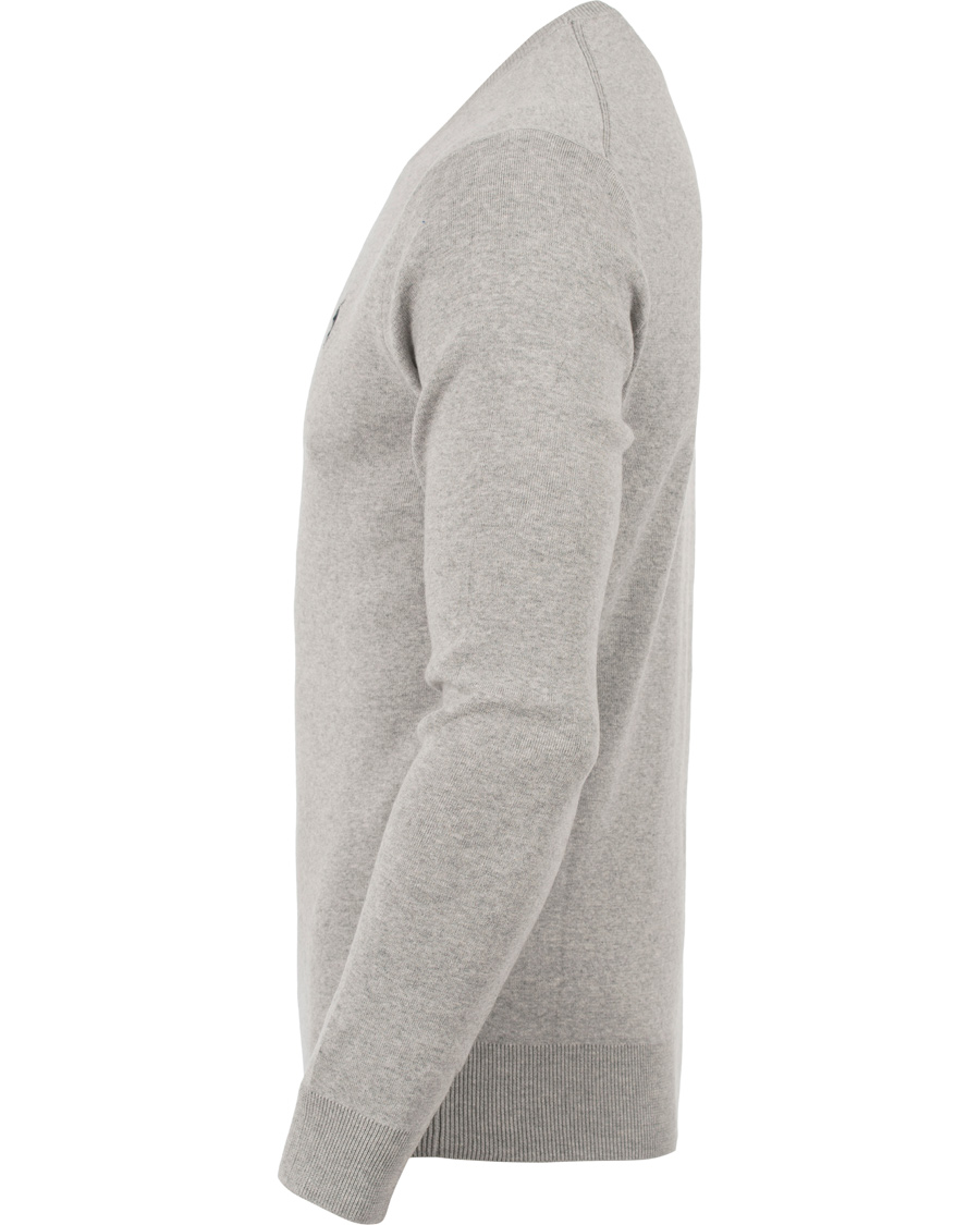 Homme | Pulls Et Tricots | Polo Ralph Lauren | Slim Fit Cotton C-Neck Pullover Grey Heather