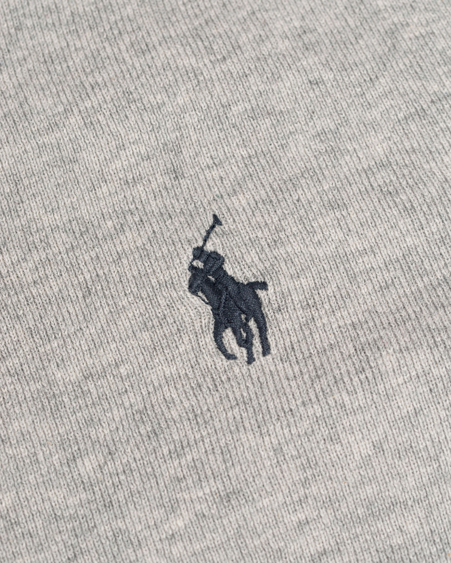 Homme | Pulls Et Tricots | Polo Ralph Lauren | Slim Fit Cotton C-Neck Pullover Grey Heather