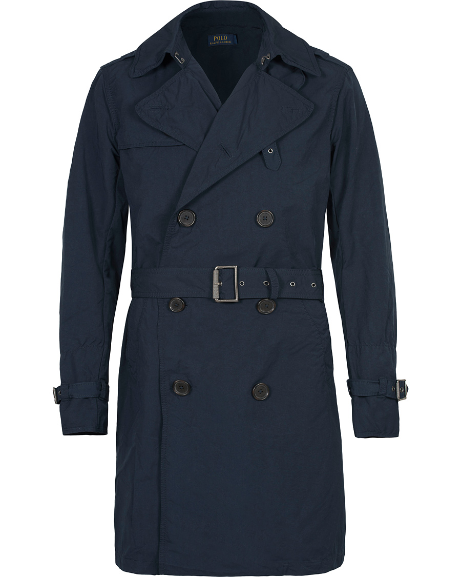 Homme | Manteaux Et Vestes | Polo Ralph Lauren | Trench Coat Aviator Navy
