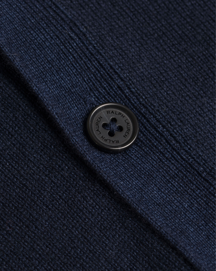 Homme | Pulls Et Tricots | Polo Ralph Lauren | Garment Washed Cashmere Cardigan Aviator Navy