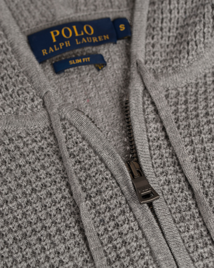 Homme | Pulls Et Tricots | Polo Ralph Lauren | Cotton/Cashmere Stone Washed Hoodie Medium Grey