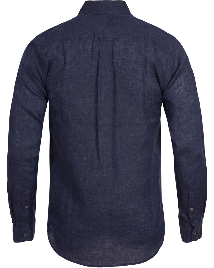 Homme | Chemises | Aquascutum | Ashby Linnen Shirt Navy