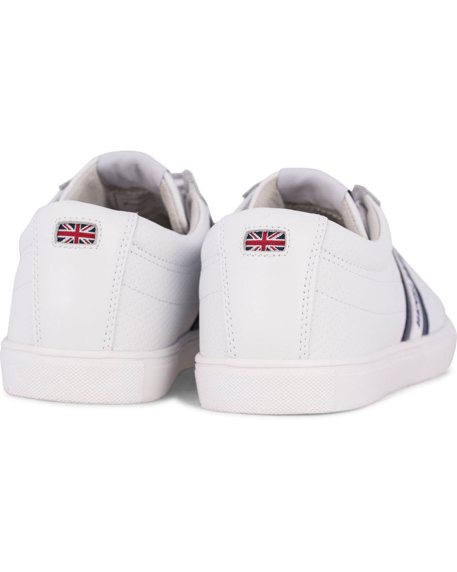 Homme | Henri Lloyd Wimbledon Trainer Sneaker White/Navy | Henri-Lloyd | Henri Lloyd Wimbledon Trainer Sneaker White/Navy
