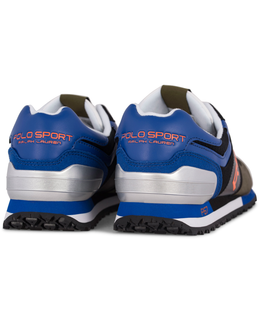 Homme | Polo Sport Ralph Lauren Slaton RL Running Sneaker Black/Orange | Polo Sport Ralph Lauren | Slaton RL Running Sneaker Black/Orange