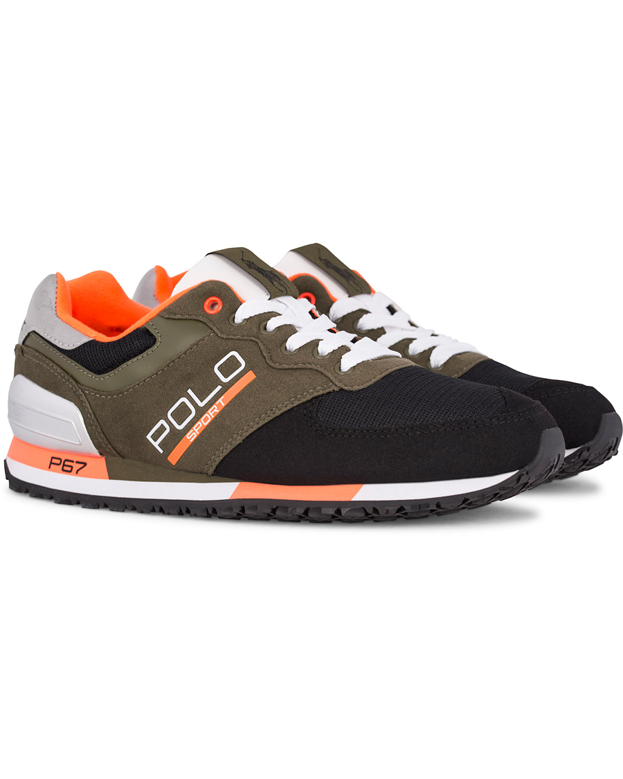 Heren | Polo Sport Ralph Lauren Slaton Polo Running Sneaker Olive | Polo Sport Ralph Lauren | Slaton Polo Running Sneaker Olive