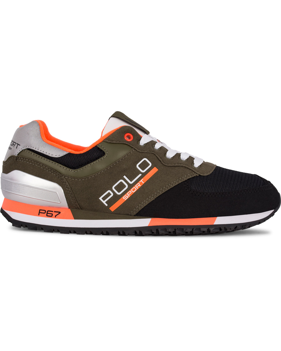 Heren | Polo Sport Ralph Lauren Slaton Polo Running Sneaker Olive | Polo Sport Ralph Lauren | Slaton Polo Running Sneaker Olive
