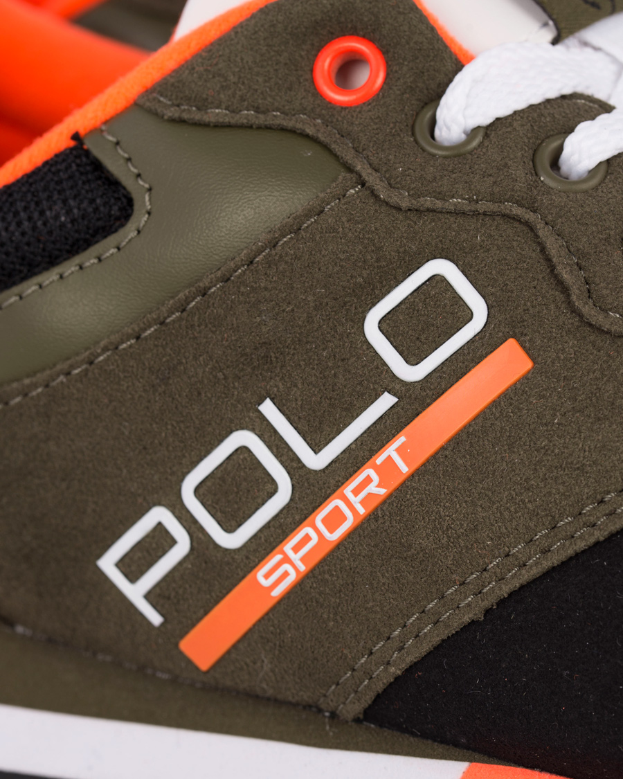 Heren | Polo Sport Ralph Lauren Slaton Polo Running Sneaker Olive | Polo Sport Ralph Lauren | Slaton Polo Running Sneaker Olive