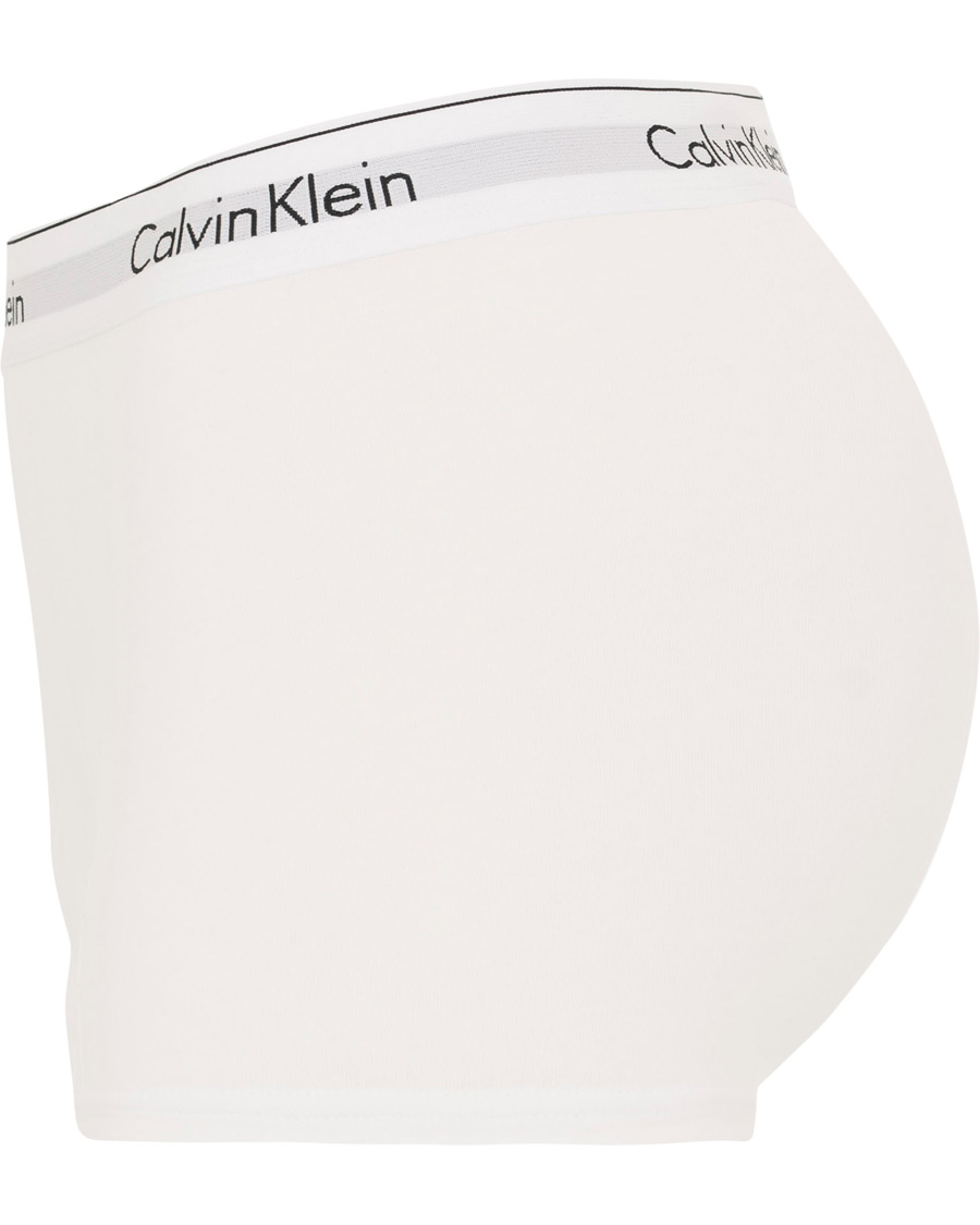 Homme | Sous-Vêtements Et Chaussettes | Calvin Klein | Modern Cotton Stretch Trunk 2-Pack White