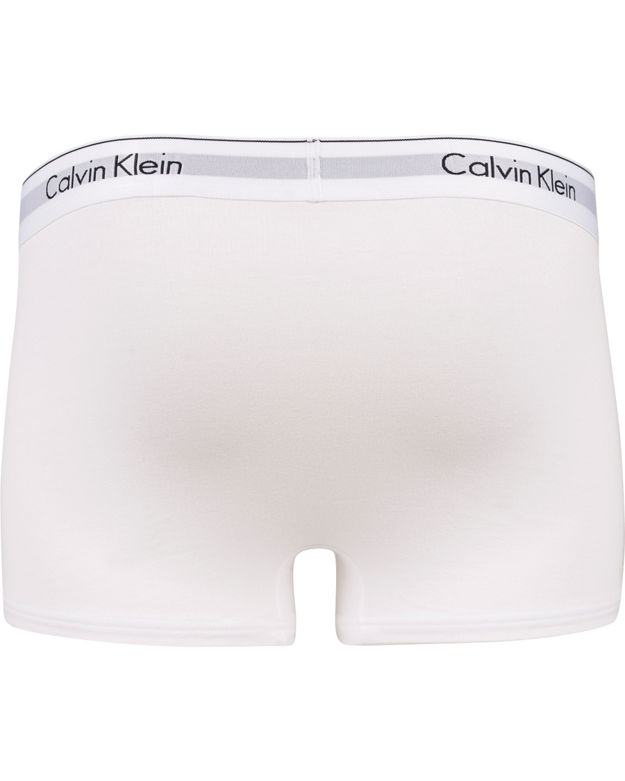 Homme | Sous-Vêtements Et Chaussettes | Calvin Klein | Modern Cotton Stretch Trunk 2-Pack White