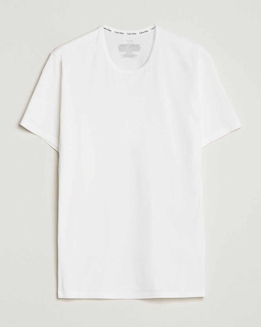 Homme | T-shirts | Calvin Klein | Cotton Crew Neck Tee 2- Pack White