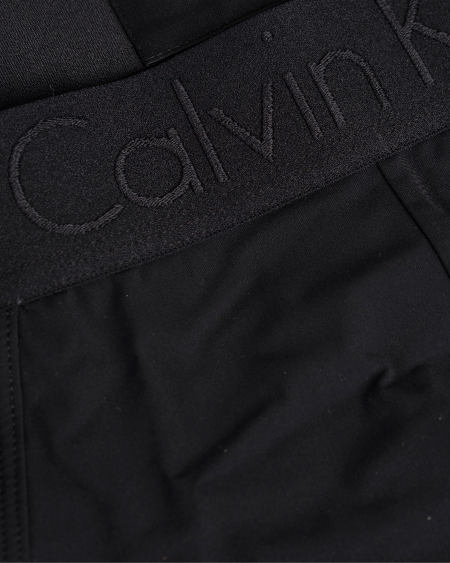 Heren | Ondergoed | Calvin Klein | Black Microfiber Trunk Black