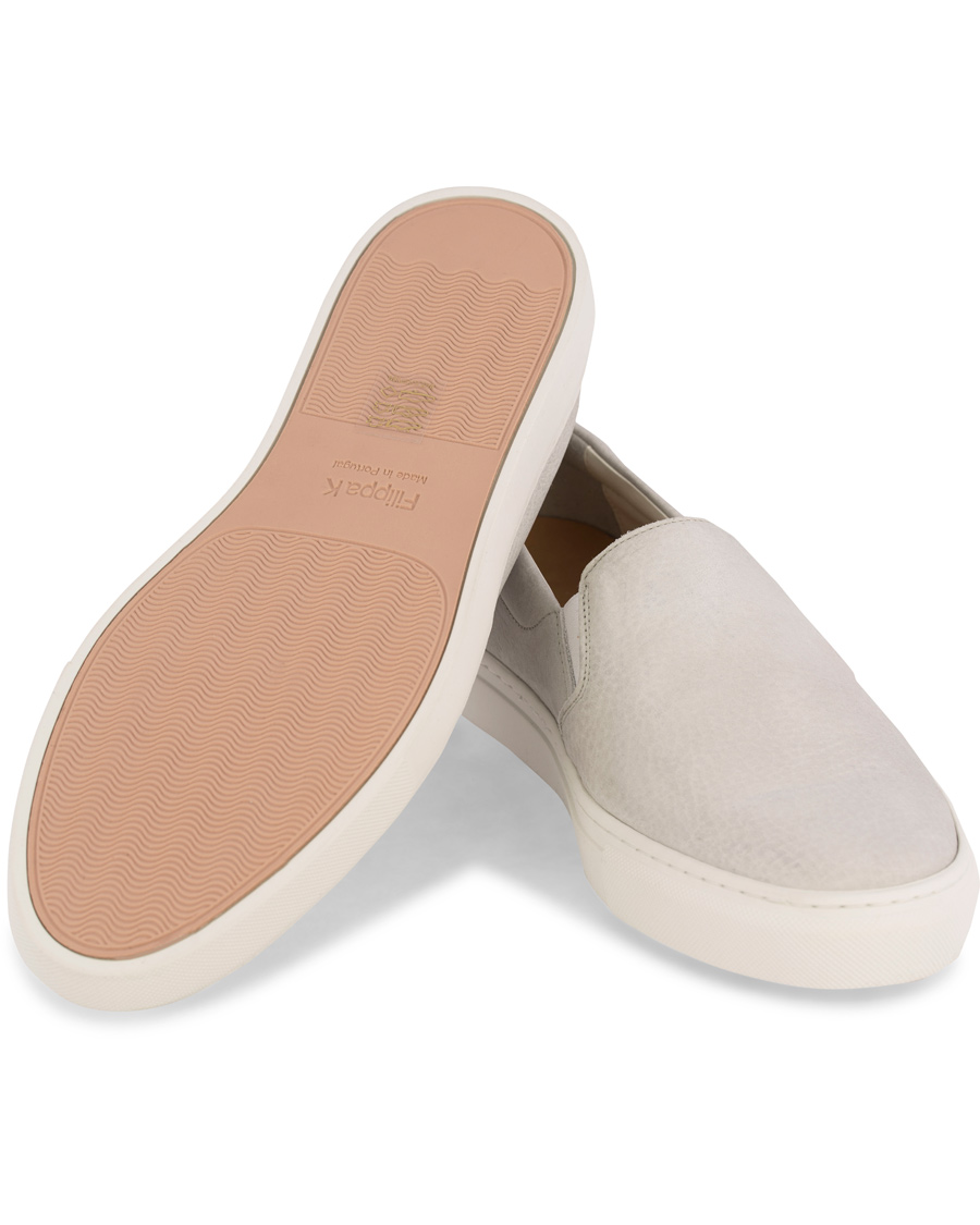 Homme | Filippa K Morgan Slip-on Sneaker Light Grey | Filippa K | Morgan Slip-on Sneaker Light Grey