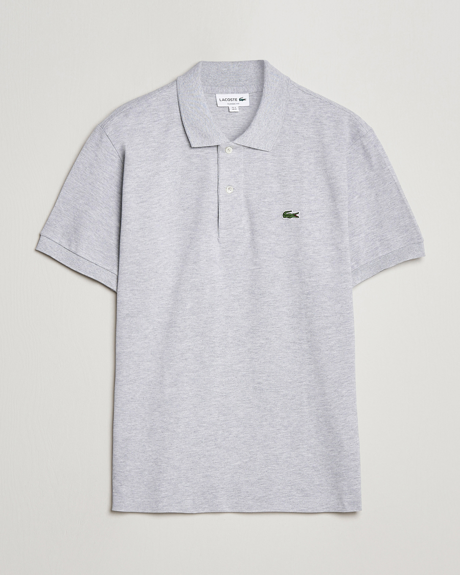 Heren | Polo's | Lacoste | Original Polo Piké Silver Chine