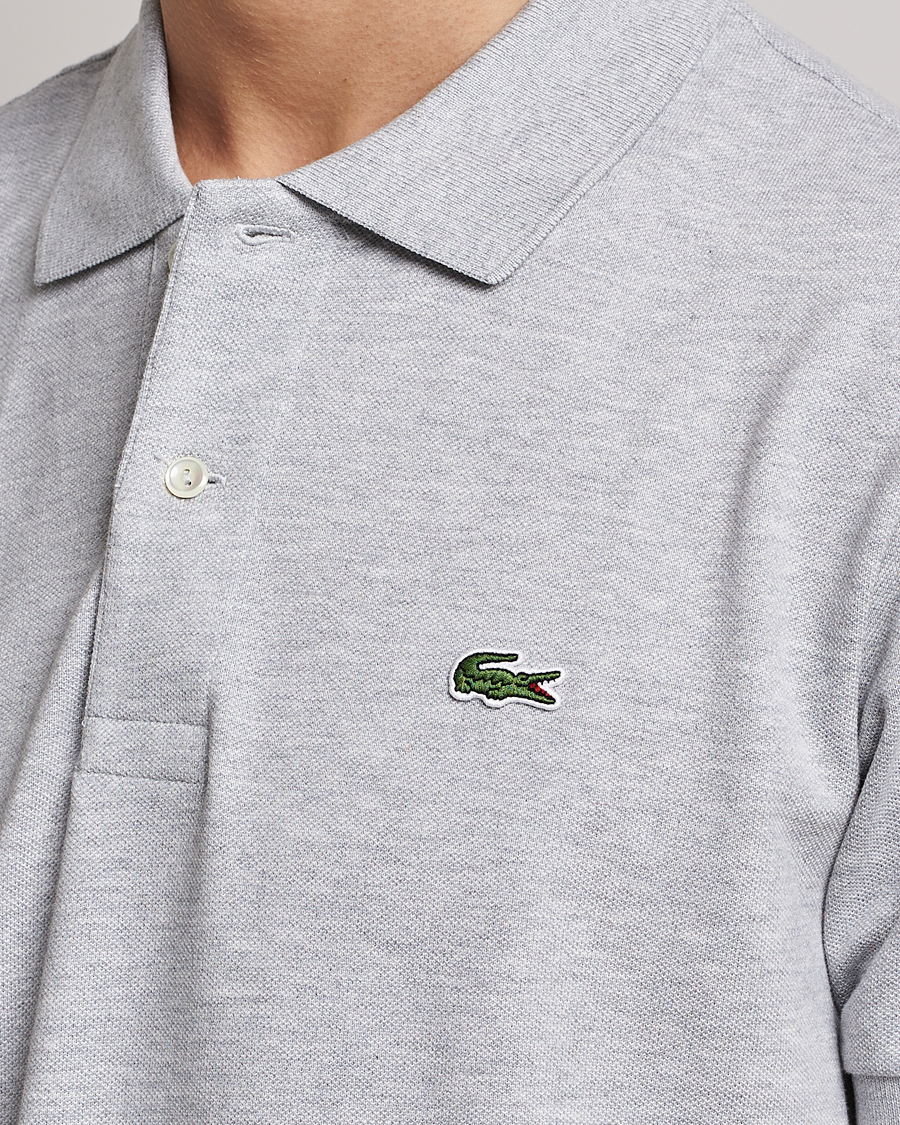 Heren | Polo's | Lacoste | Original Polo Piké Silver Chine