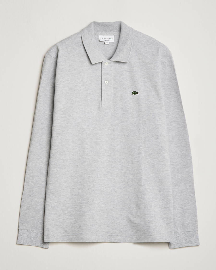 Homme | Pulls Et Tricots | Lacoste | Long Sleeve Polo Silver Shine