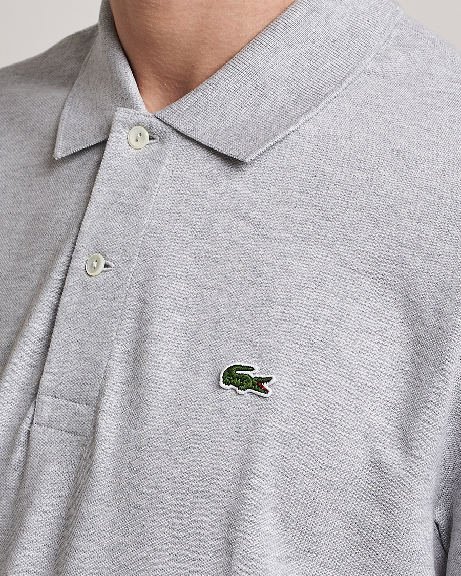 Homme | Pulls Et Tricots | Lacoste | Long Sleeve Polo Silver Shine