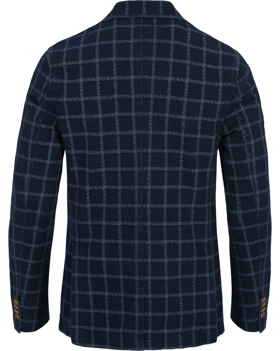 Homme | Blazers | Circolo 1901 | Jersey Check Club Blazer Indigo
