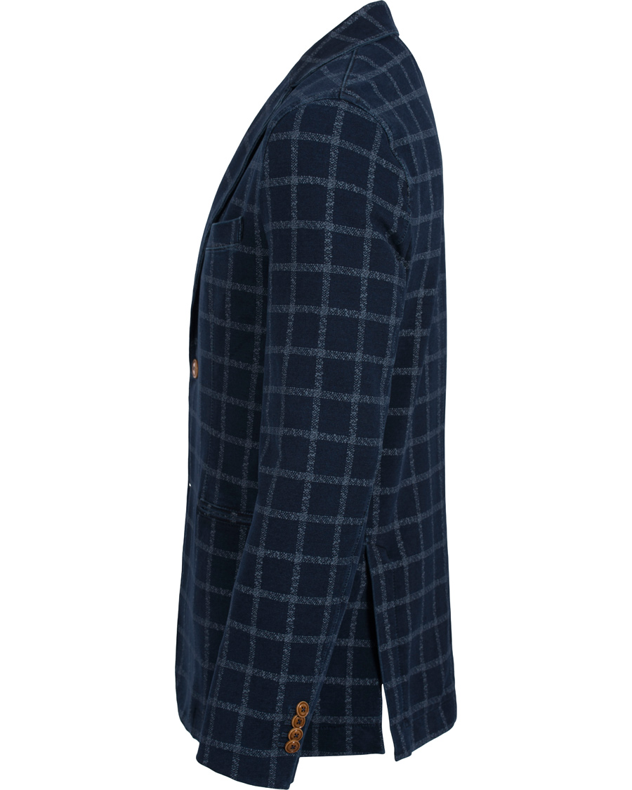 Homme | Blazers | Circolo 1901 | Jersey Check Club Blazer Indigo