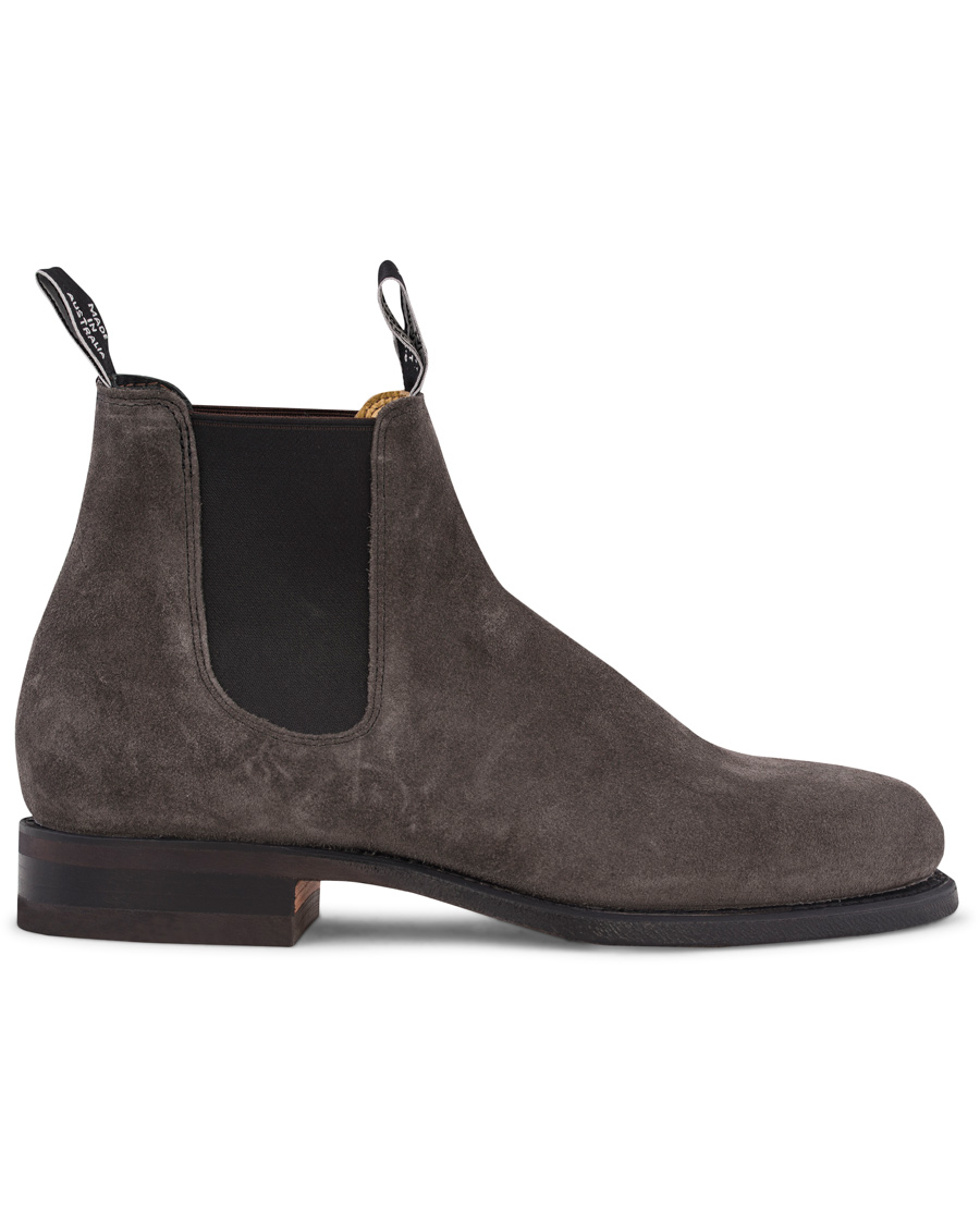 Homme | R.M.Williams Wentworth G Boot Suede Whisper Grey | R.M.Williams | Wentworth G Boot Suede Whisper Grey