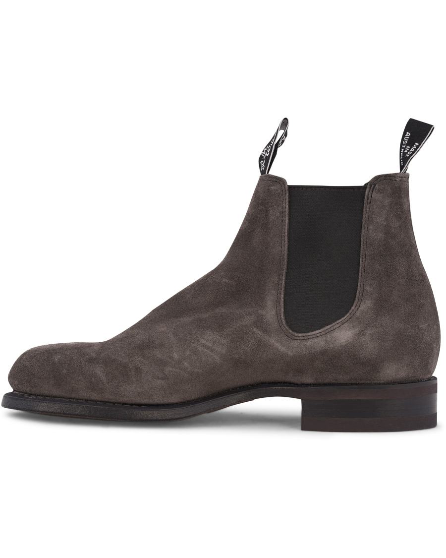 Homme | R.M.Williams Wentworth G Boot Suede Whisper Grey | R.M.Williams | Wentworth G Boot Suede Whisper Grey
