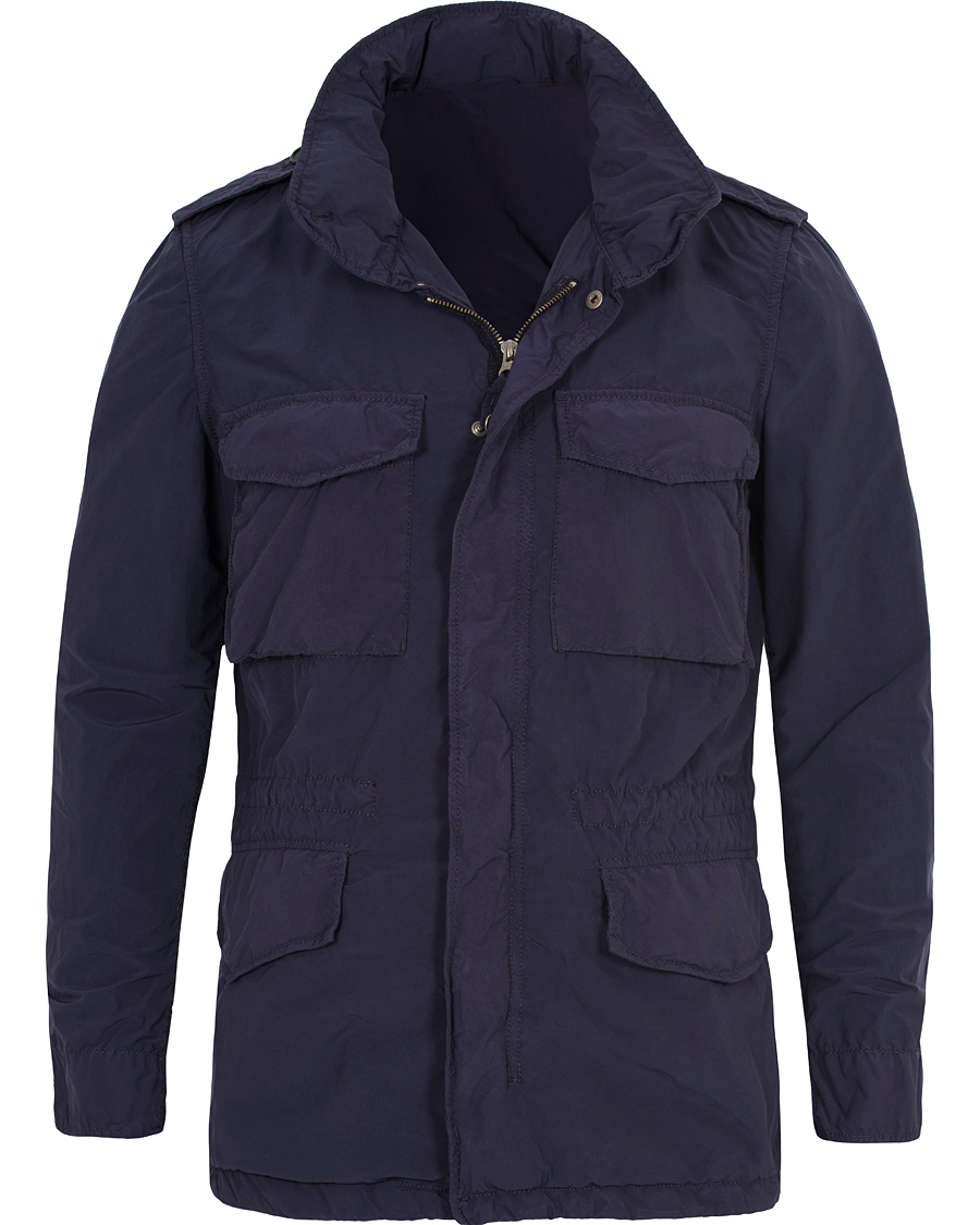 Homme | Manteaux Et Vestes | Aspesi | Field 65-Replica Jacket Deep Blue