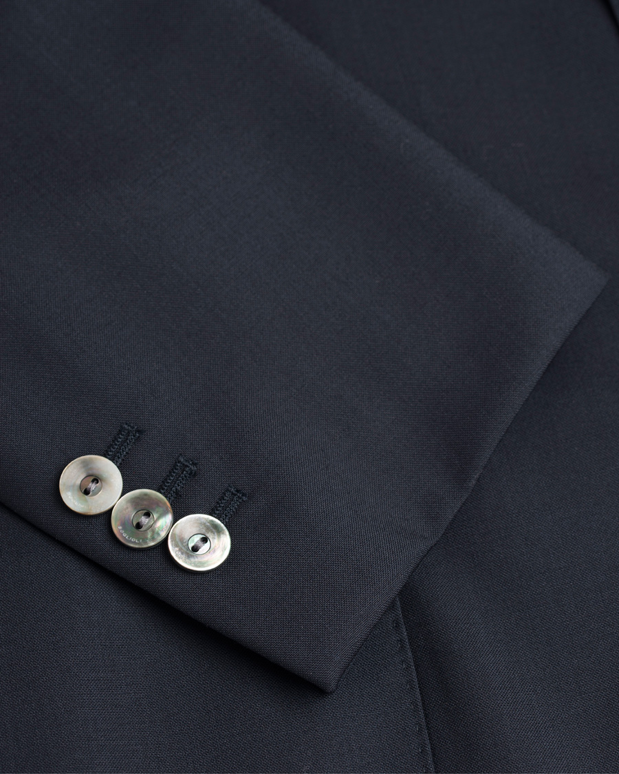 Heren | Pakken | Boglioli | Dover Patch Pocket Wool Suit Navy
