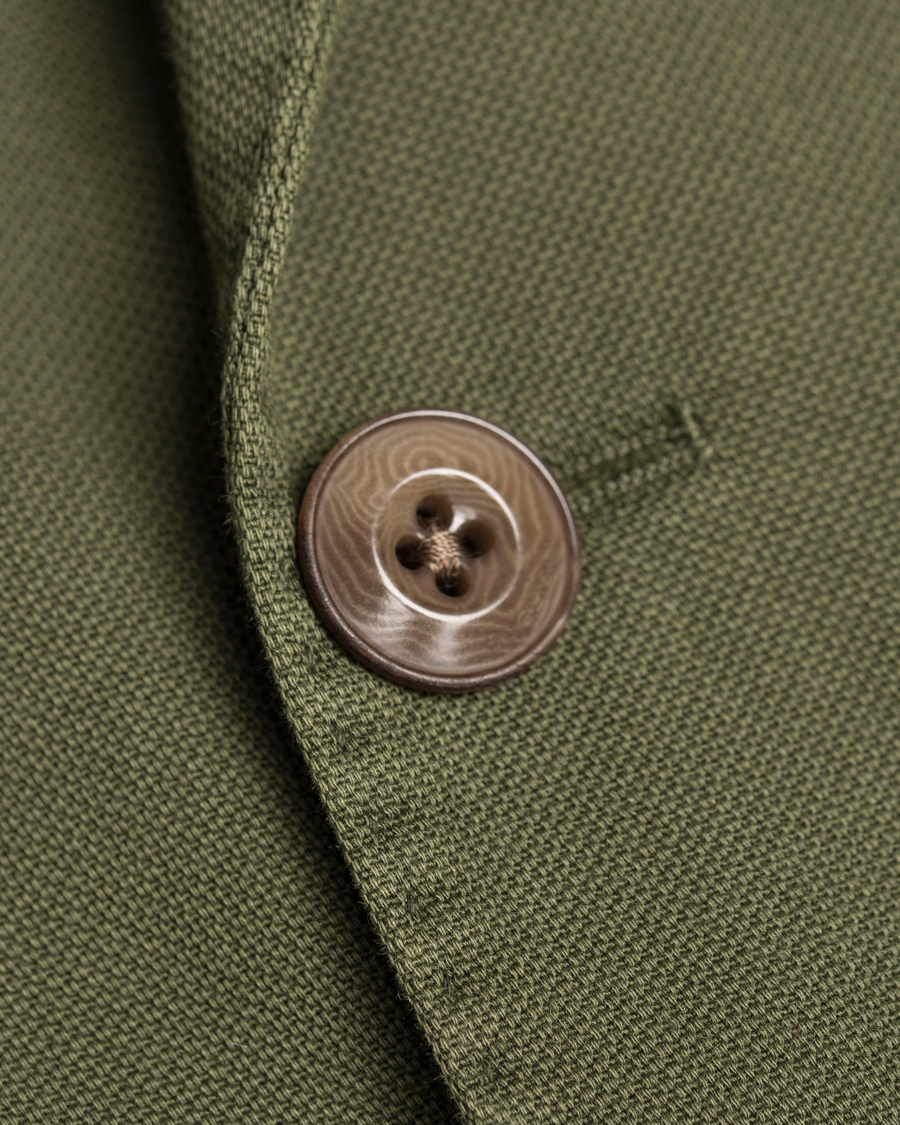 Homme | Blazers | Boglioli | Coat Patch Pocket Stretch Cotton Blazer Dark Green
