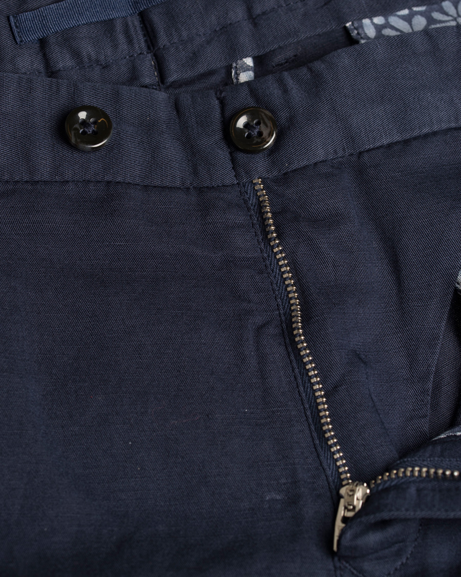 Homme | Shorts | Incotex | Chinolino Shorts Navy