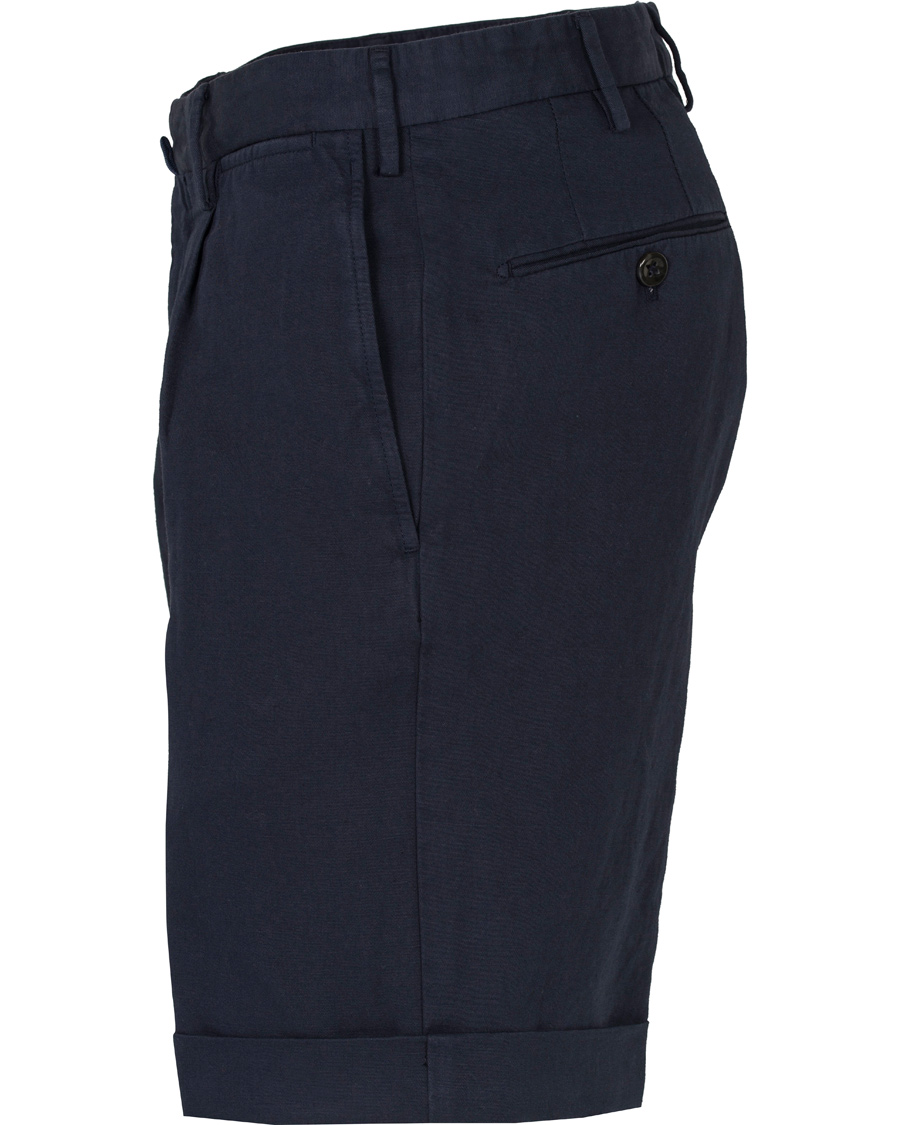 Homme | Shorts | Incotex | Chinolino Shorts Navy